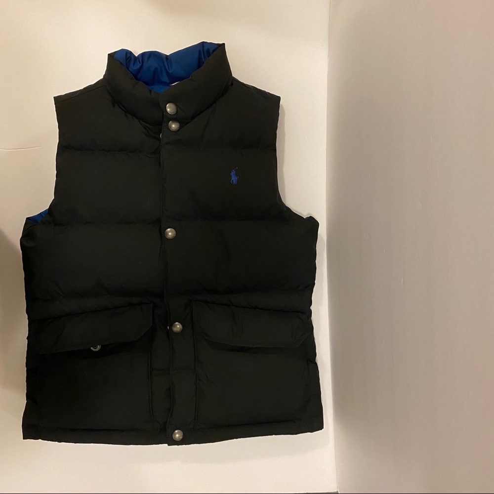 Boys Ralph Lauren Reversible puffer vest